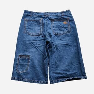 Y2K 2000s Randy Rivers Baggy Cotton Denim Shorts